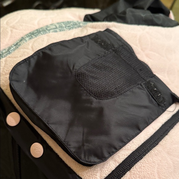 Women's Black Powder Room Down Puffer Snowboard Jacket size L - Picture 5 of 8